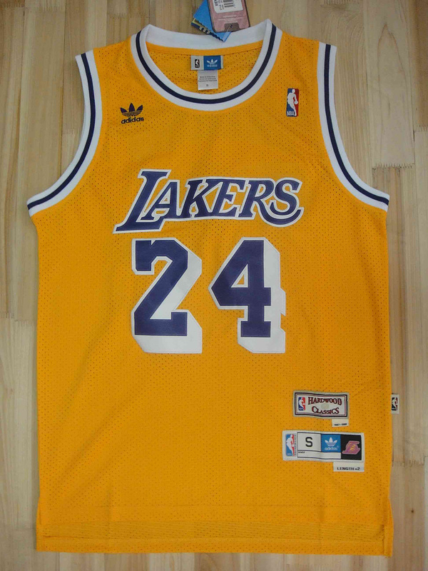 Kobe Bryant, Los Angeles Lakers RETRO [Or] - Cliquez sur l'image pour la fermer